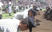 甲子園　砂集め